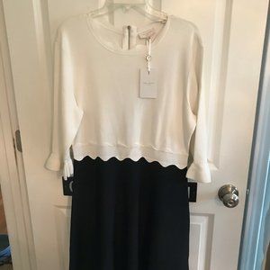 Ted Baker Blue and White Lauron Dress